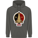 CCCP Soviet Space Program Childrens Kids Hoodie Storm Grey