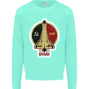 CCCP Soviet Space Program Kids Sweatshirt Jumper Peppermint