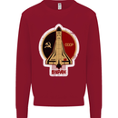CCCP Soviet Space Program Kids Sweatshirt Jumper Red