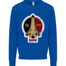 CCCP Soviet Space Program Kids Sweatshirt Jumper Royal Blue