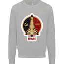 CCCP Soviet Space Program Kids Sweatshirt Jumper Sports Grey