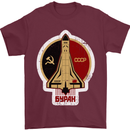 CCCP Soviet Space Program Mens T-Shirt Cotton Gildan Maroon
