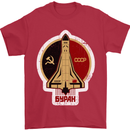 CCCP Soviet Space Program Mens T-Shirt Cotton Gildan Red