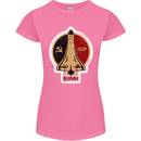 CCCP Soviet Space Program Womens Petite Cut T-Shirt Azalea