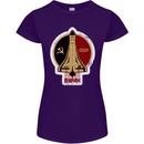 CCCP Soviet Space Program Womens Petite Cut T-Shirt Purple
