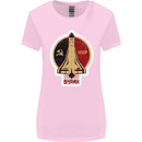 CCCP Soviet Space Program Womens Wider Cut T-Shirt Light Pink