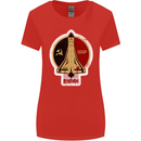 CCCP Soviet Space Program Womens Wider Cut T-Shirt Red