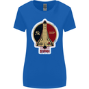 CCCP Soviet Space Program Womens Wider Cut T-Shirt Royal Blue