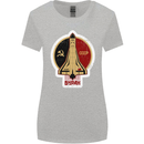 CCCP Soviet Space Program Womens Wider Cut T-Shirt Sports Grey