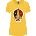 CCCP Soviet Space Program Womens Wider Cut T-Shirt Yellow