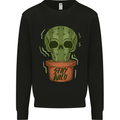 Cactus Skull Gardening Gardener Plants Kids Sweatshirt Jumper Black