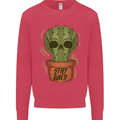Cactus Skull Gardening Gardener Plants Kids Sweatshirt Jumper Heliconia