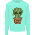 Cactus Skull Gardening Gardener Plants Kids Sweatshirt Jumper Peppermint