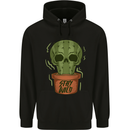 Cactus Skull Gardening Gardener Plants Mens 80% Cotton Hoodie Black