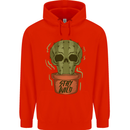 Cactus Skull Gardening Gardener Plants Mens 80% Cotton Hoodie Bright Red