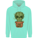 Cactus Skull Gardening Gardener Plants Mens 80% Cotton Hoodie Peppermint