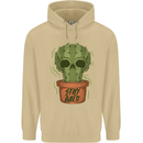 Cactus Skull Gardening Gardener Plants Mens 80% Cotton Hoodie Sand