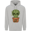 Cactus Skull Gardening Gardener Plants Mens 80% Cotton Hoodie Sports Grey