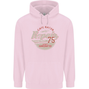 Cafe Racer Biker Motorbike Motorcycle Childrens Kids Hoodie Light Pink