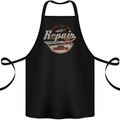 Cafe Racer Biker Motorbike Motorcycle Cotton Apron 100% Organic Black