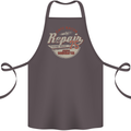 Cafe Racer Biker Motorbike Motorcycle Cotton Apron 100% Organic Dark Grey