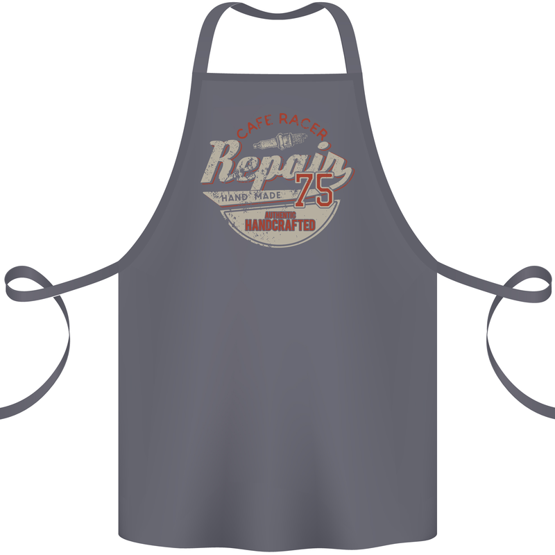 Cafe Racer Biker Motorbike Motorcycle Cotton Apron 100% Organic Steel
