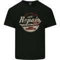 Cafe Racer Biker Motorbike Motorcycle Kids T-Shirt Childrens Black