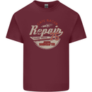 Cafe Racer Biker Motorbike Motorcycle Mens Cotton T-Shirt Tee Top Maroon