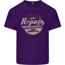 Cafe Racer Biker Motorbike Motorcycle Mens Cotton T-Shirt Tee Top Purple