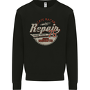 Cafe Racer Biker Motorbike Motorcycle Mens Sweatshirt Jumper Black