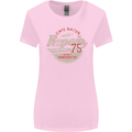 Cafe Racer Biker Motorbike Motorcycle Womens Wider Cut T-Shirt Light Pink