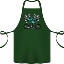 Cafe Racer Biker Motorcycle Motorbike Cotton Apron 100% Organic Forest Green
