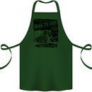 Cafe Racer Biker Motorcycle Motorbike Cotton Apron 100% Organic Forest Green