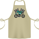 Cafe Racer Biker Motorcycle Motorbike Cotton Apron 100% Organic Khaki
