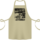 Cafe Racer Biker Motorcycle Motorbike Cotton Apron 100% Organic Khaki