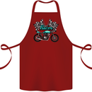 Cafe Racer Biker Motorcycle Motorbike Cotton Apron 100% Organic Maroon