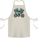 Cafe Racer Biker Motorcycle Motorbike Cotton Apron 100% Organic Natural