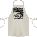 Cafe Racer Biker Motorcycle Motorbike Cotton Apron 100% Organic Natural