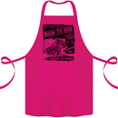 Cafe Racer Biker Motorcycle Motorbike Cotton Apron 100% Organic Pink