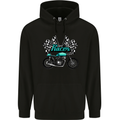 Cafe Racer Biker Motorcycle Motorbike Mens 80% Cotton Hoodie Black