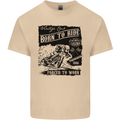 Cafe Racer Biker Motorcycle Motorbike Mens Cotton T-Shirt Tee Top Sand