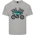 Cafe Racer Biker Motorcycle Motorbike Mens Cotton T-Shirt Tee Top Sports Grey