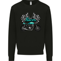 Cafe Racer Biker Motorcycle Motorbike Mens Sweatshirt Jumper Black