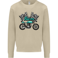 Cafe Racer Biker Motorcycle Motorbike Mens Sweatshirt Jumper Sand