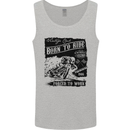 Cafe Racer Biker Motorcycle Motorbike Mens Vest Tank Top Sports Grey
