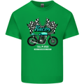 Cafe Racer Full Speed Biker Motorcycle Mens Cotton T-Shirt Tee Top Irish Green