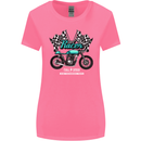 Cafe Racer Full Speed Biker Motorcycle Womens Wider Cut T-Shirt Azalea