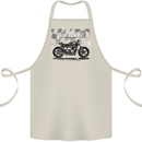 Cafe Racer Motorbike Motorcycle Biker Cotton Apron 100% Organic Natural