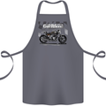 Cafe Racer Motorbike Motorcycle Biker Cotton Apron 100% Organic Steel