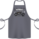 Cafe Racer Motorbike Motorcycle Biker Cotton Apron 100% Organic Steel